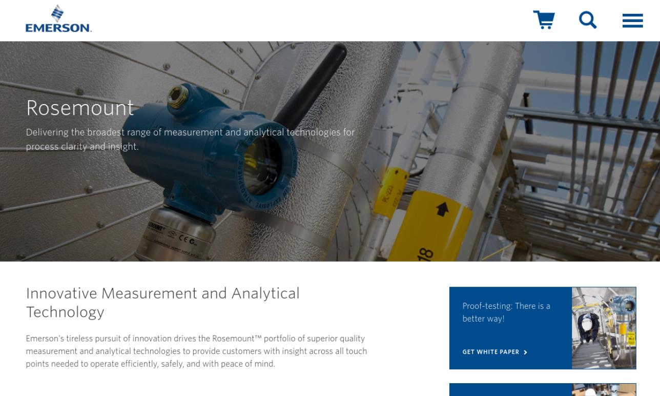 Rosemount Inc./Emer. Pressure Transducers Manufacturers