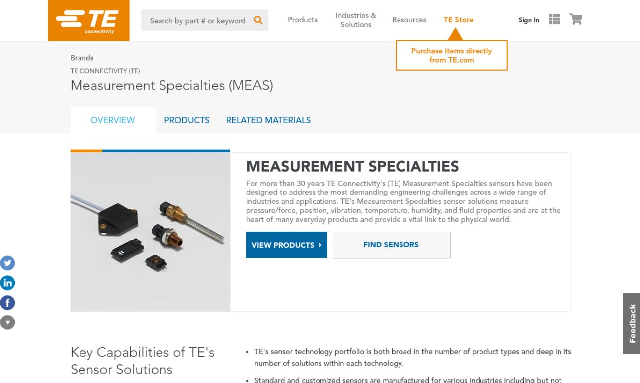 Measurement Specialties, Inc.