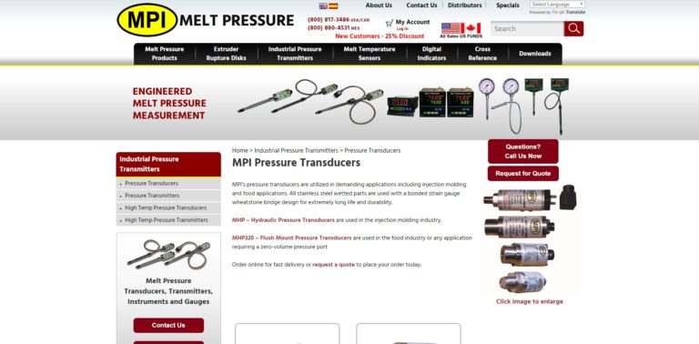 MPI Melt Pressure